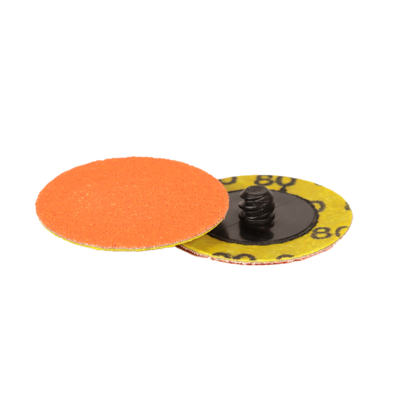 2" (51 mm) Dia. x 80 Grit Premium Ceramic Non-Vacuum DynaCut Locking-Type Disc