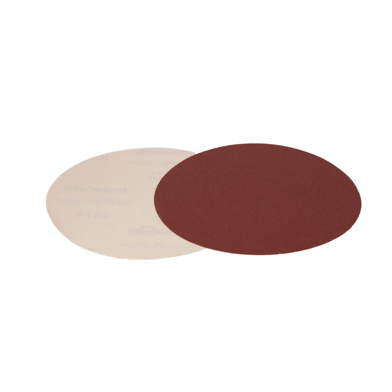 8" (203 mm) Dia. x 120 Grit A/O Non-Vacuum PSA DynaCut Disc