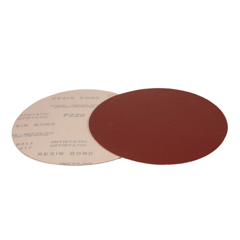 8" (203 mm) Dia. x 220 Grit A/O Non-Vacuum Hook-Face DynaCut Disc