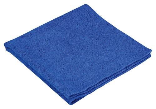 Edgeless Microfiber Wipe, Blue
