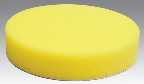 5" (127 mm) Dia. Polishing Pad, Foam, Flat Face