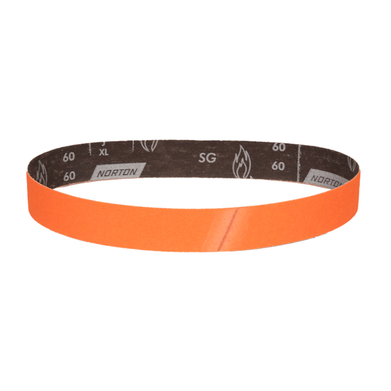 1-1/2" (38 mm) W x 30" (762 mm) L 60 Grit DynaCut Premium Ceramic Belt
