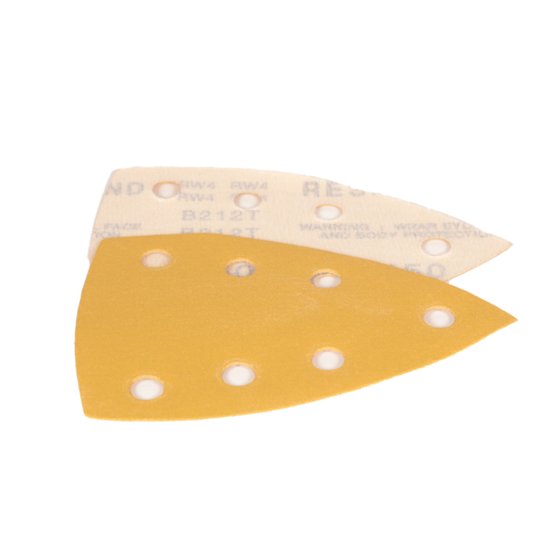 100 mm W x 148 mm L 150 Grit A/O Vacuum Hook-Face 7-Delta DynaCut Sheet
