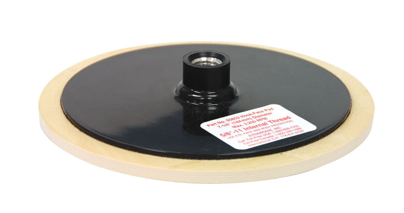 7-1/4" Hook-Face Pad, 5/8"-11 Thread