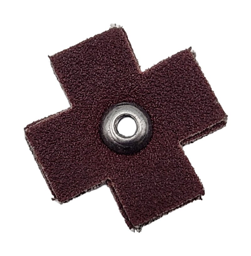 3/4" (19 mm) Dia. 150 Grit A/O Eyelet Sanding Star
