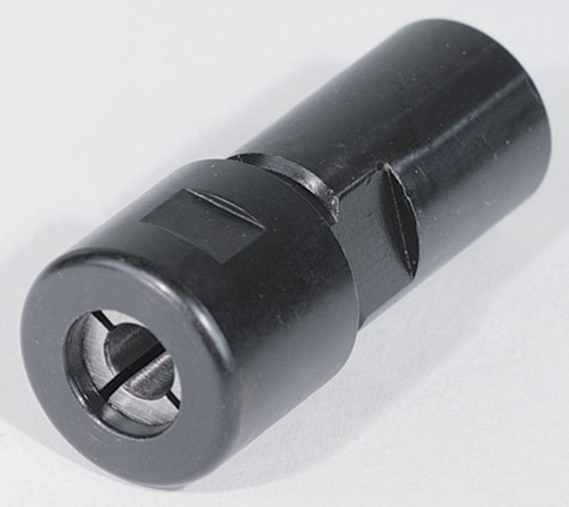 Collet, 3/8"-24 Female Thread, 1/4" Capacity