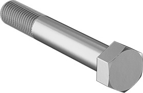 3/4"-10 x 5" Zinc-Plated Steel Cap Screw