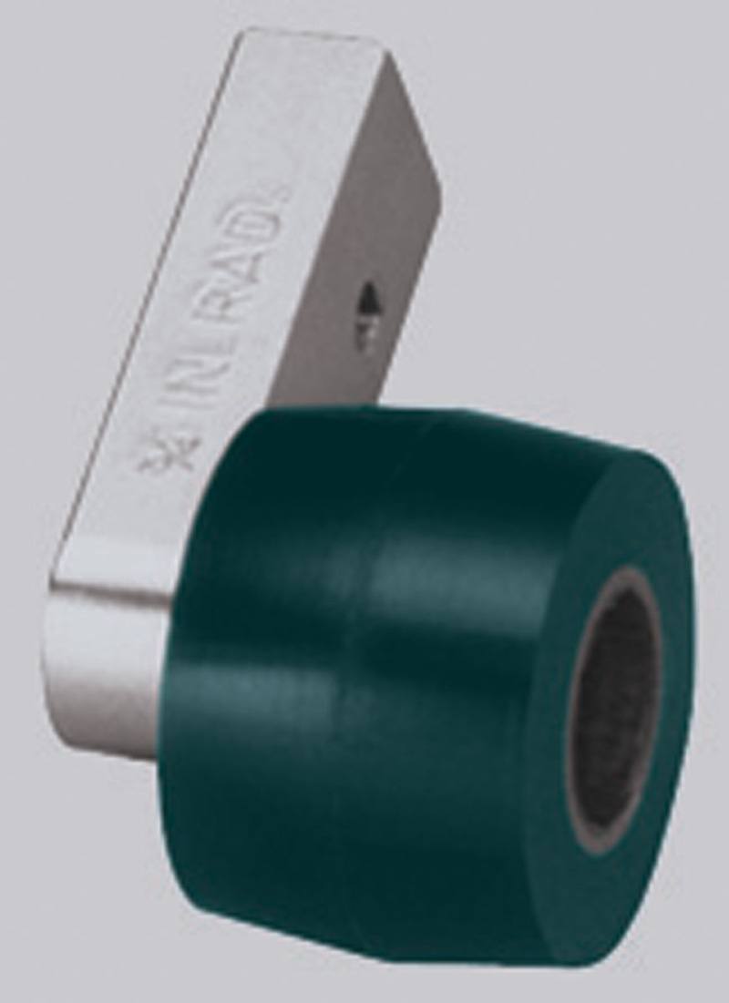 Dynangle Contact Arm Assy, 1-1/2" Dia x 1" W Smooth Urethane, 3/4" Radiused Corner