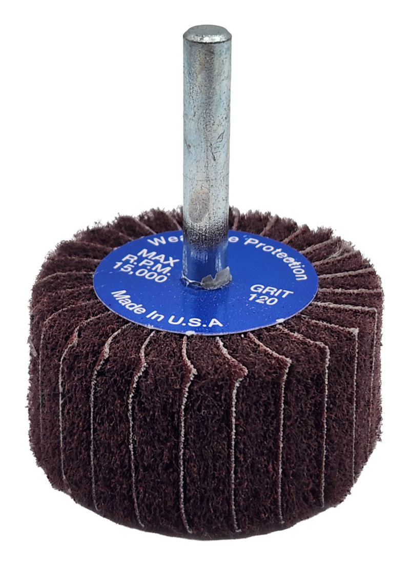 2" (51 mm) Dia. x 1" (25 mm) W x 1/4" (6 mm) Shaft 120/F A/O DynaCut Interleaf Wheel